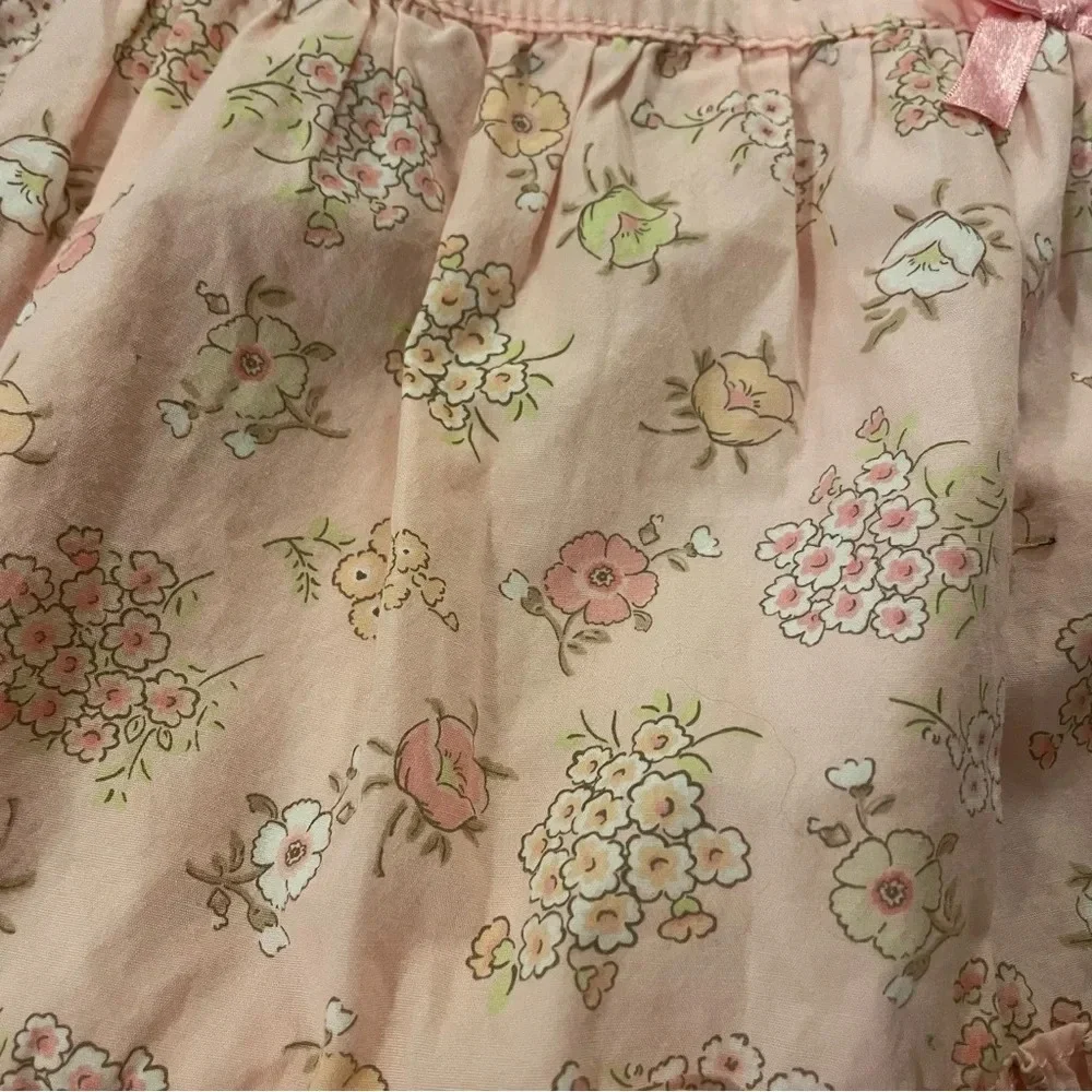 3 Months Genuine Baby by Osh Kosh Pink Floral Dress with Bloomers.